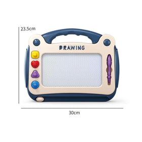 Kids Blue Magnetic Erasable Drawing Board Trending Accessories