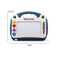 Kids Blue Magnetic Erasable Drawing Board Trending Accessories