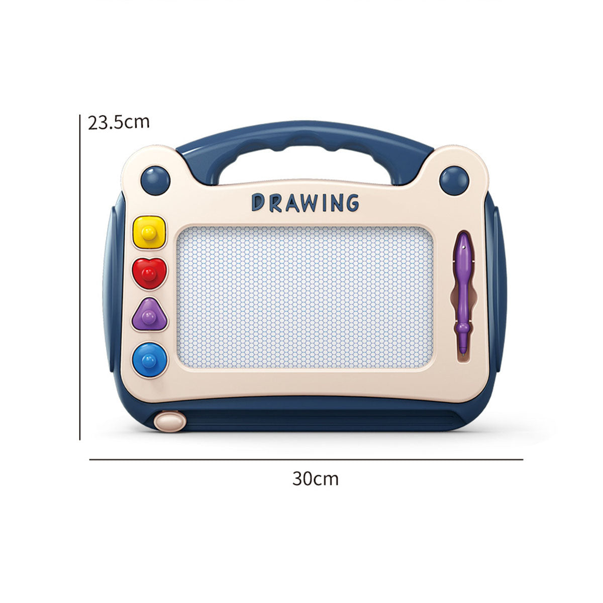 Kids Blue Magnetic Erasable Drawing Board Trending Accessories