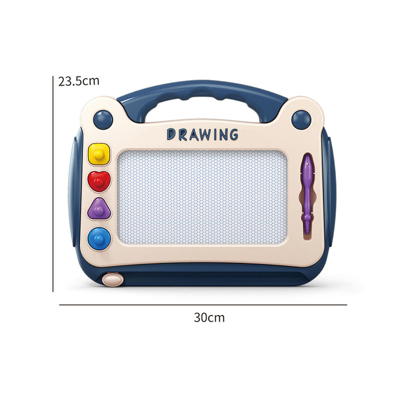 Kids Blue Magnetic Erasable Drawing Board Trending Accessories