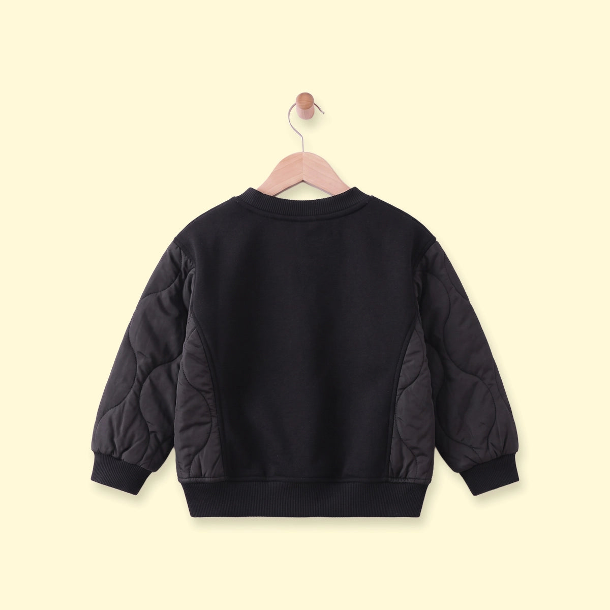 Boys Black Typographic Long Sleeve Sweatshirt Sweatshirts & Hoodies