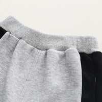 Boys Grey Alphanumeric Printed Polo Sweatshirt With jogger Co-ord Sets Sets