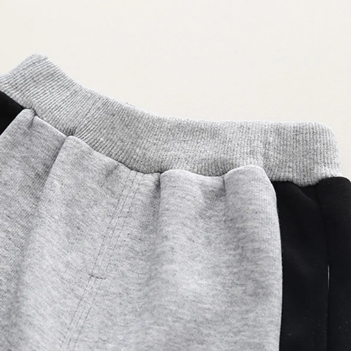 Boys Grey Alphanumeric Printed Polo Sweatshirt With jogger Co-ord Sets Sets