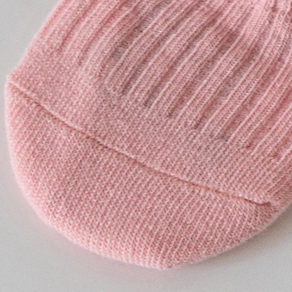 Pack of 5 Girls Multicolour Ribbed Knit Cotton Shoe Liner Socks Socks