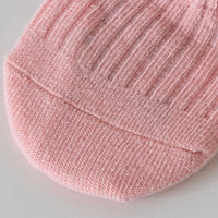 Pack of 5 Girls Multicolour Ribbed Knit Cotton Shoe Liner Socks Socks