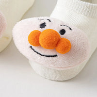 Pack of 3 Girls Multicolour Embroidered Applique Ankle Length Socks Socks