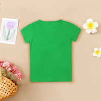 Girls Multicolor Graphics Summer T-shirts- Pack Of 3 Tshirts