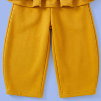 Girls Mustard Long Sleeve Jacket With Pants Sets 2 pc. Sets