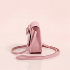 Girls Pink Bunny Applique Sling Bag Sling Bags