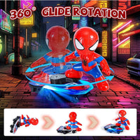 INCLUD Spiderman Skateboard Toy -Lights, Music & Action-Packed Fun Trending Accessories
