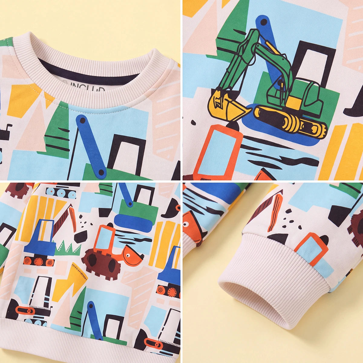 Boys Multicolour Graphic Long Sleeve Sweatshirt Sweatshirts & Hoodies