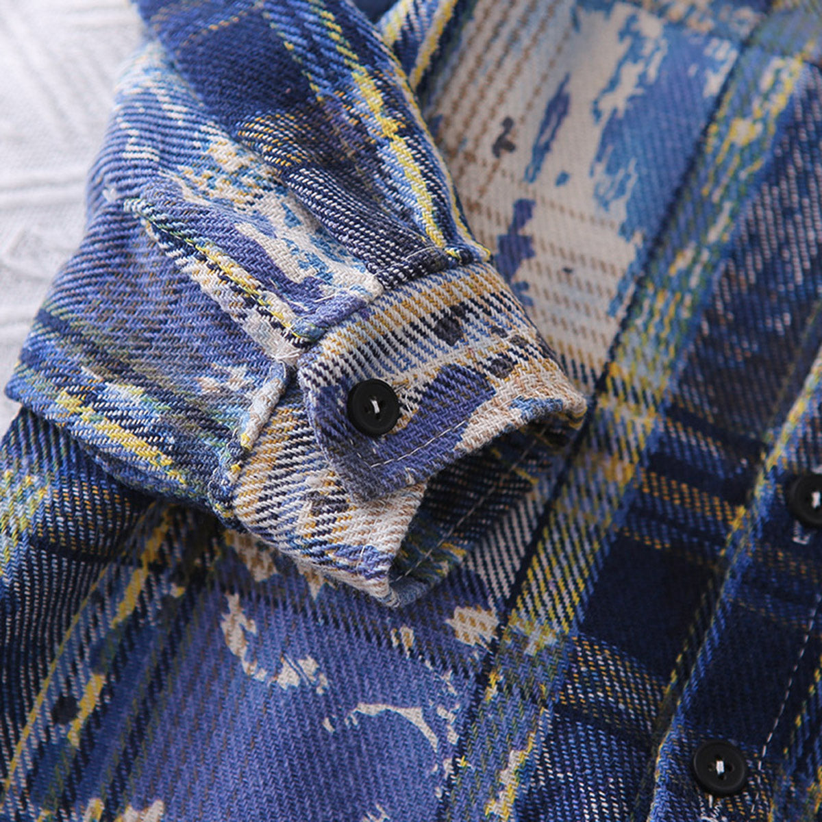 Boys Blue Checked Shirt With T-Shirt & Denim Pants Set Sets