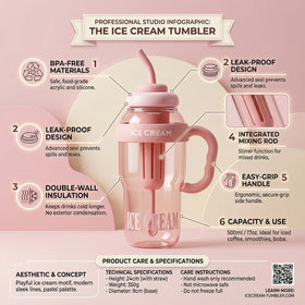 Light Pink Fruit Infuser Water Bottle with Straw Trending Accessories