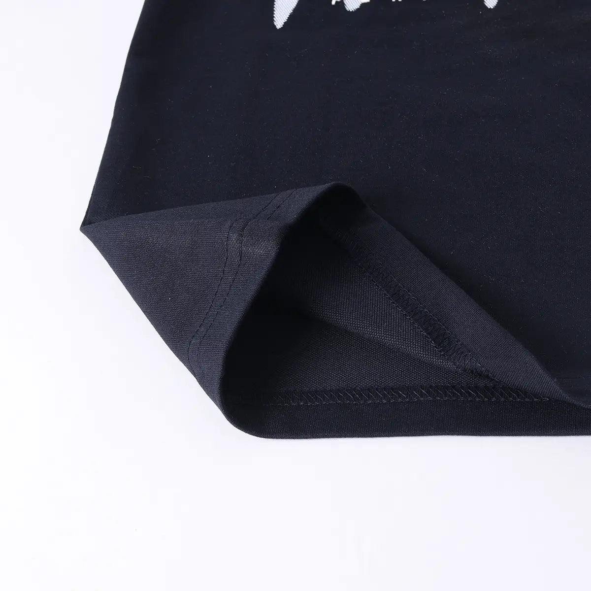 Boys Navy Typographic Short Sleeve T-Shirt With Drawstring Shorts Sets Sets