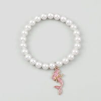 Pack Of 5 Girls Multicolour Pearl Balloon and Butterfly Bracelet Sets Bracelet