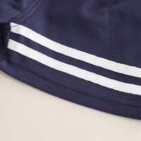 Boys Sky Blue Short Sleeve Polo T-Shirt With Elasticated Shorts Sets 2 pc. Sets