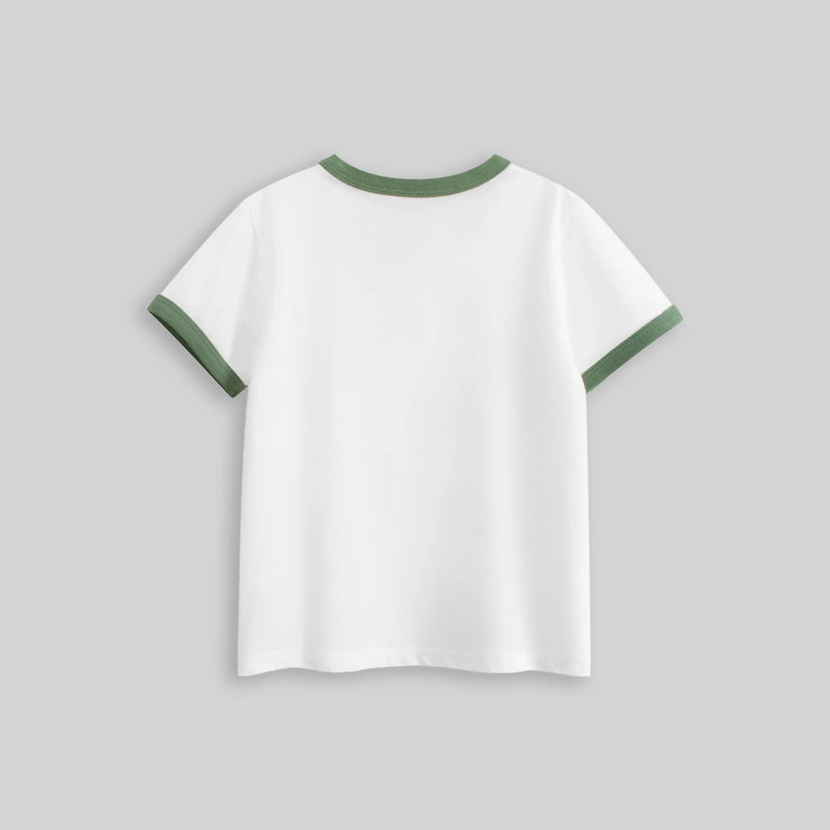 Boys Off White Dinosaur Cartoon Printed T-Shirt Tshirts