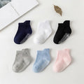Pack of 6 Multicolour Anti-Slip Ankle Length Socks Socks Multicolor 0-1 Y