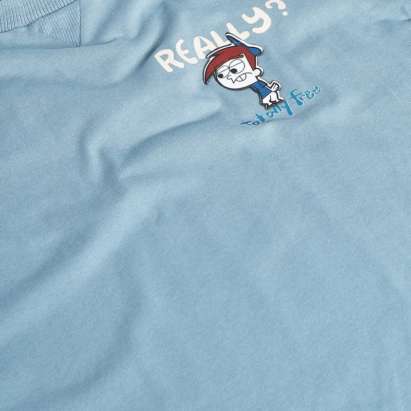Boys Blue Graphics Short Sleeve T-Shirt With Elasticated Shorts Sets 2 pc. Sets