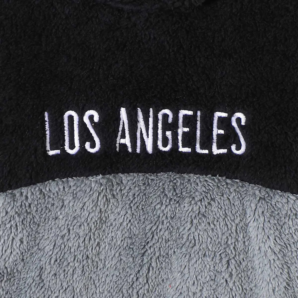 Boys Black Typographic Embroidered Sweatshirt With jogger Sets 2 pc. Sets