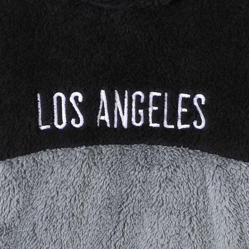 Boys Black Typographic Embroidered Sweatshirt With jogger Sets 2 pc. Sets