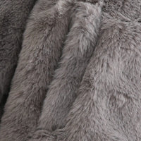 Girls Grey Polar Fleece Hooded Zipper Jacket Coats & Jackets