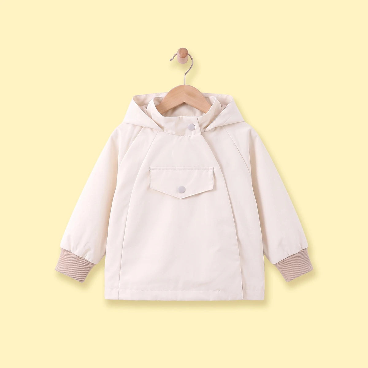 Boys Off White Long Sleeve Hooded Jacket Coats & Jackets Off White 1-2 Y