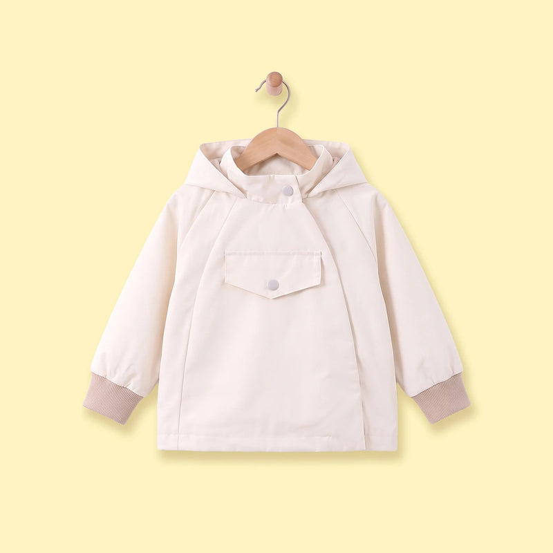 Boys Off White Long Sleeve Hooded Jacket Coats & Jackets Off White 1-2 Y