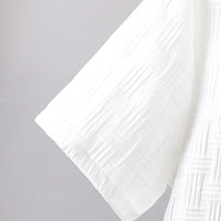 Boys White Typographic Print Shorts Sleeves T-Shirt With Shorts Set Sets
