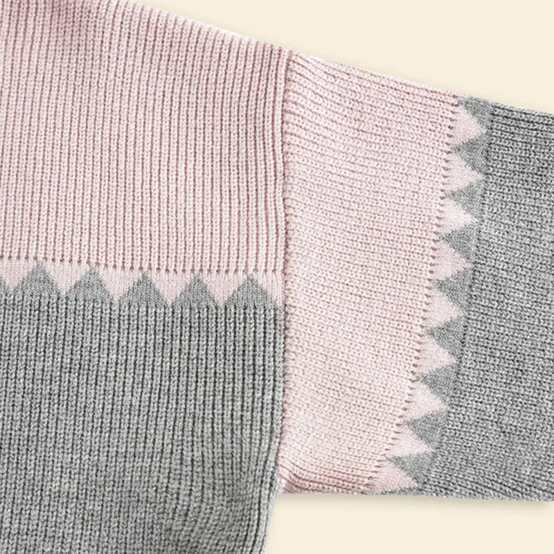 Boys Multicolor Self-Design Sweater Sweaters & Cardigans