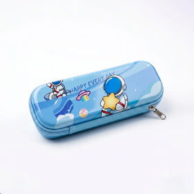 Astronaut Pencil Case -Light Blue 3D Space Gear for Kids Trending Accessories Light Blue Onesize