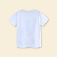 Boys Dinosaur Print Short Sleeves T-Shirt Tshirts   