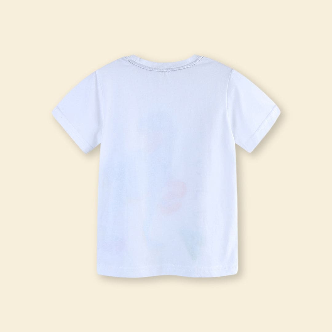 Boys Dinosaur Print Short Sleeves T-Shirt Tshirts   