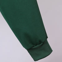 Boys Green Alphanumeric Printed Sweatshirt With Jogger Sets 2 pc. Sets