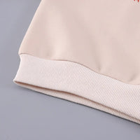 Boys Long Sleeves Light Brown Jacket With Sweatshirt And Pants Sets 3 pc. Sets