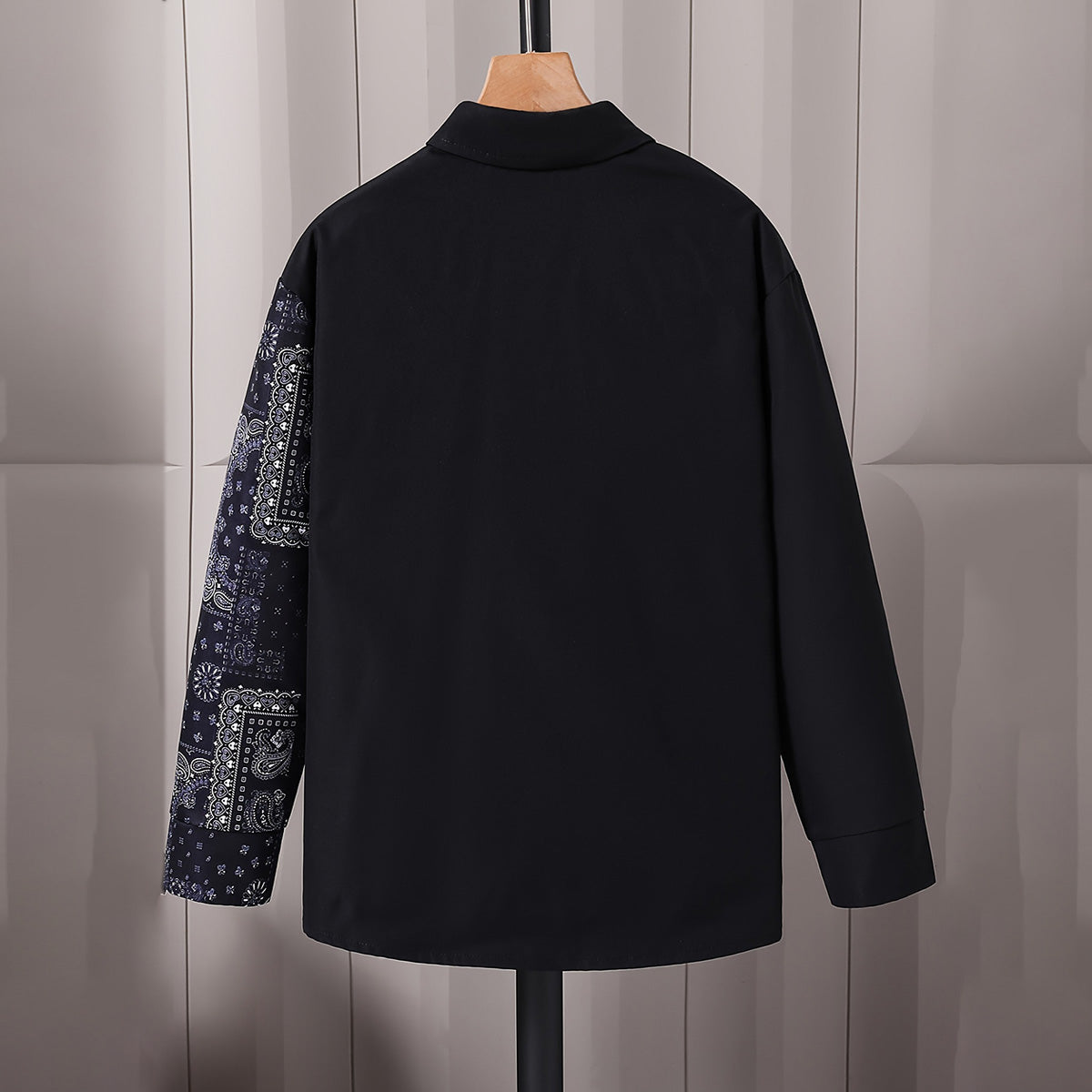 Boys Black Printed Long Sleeves Winter Shirts Shirts