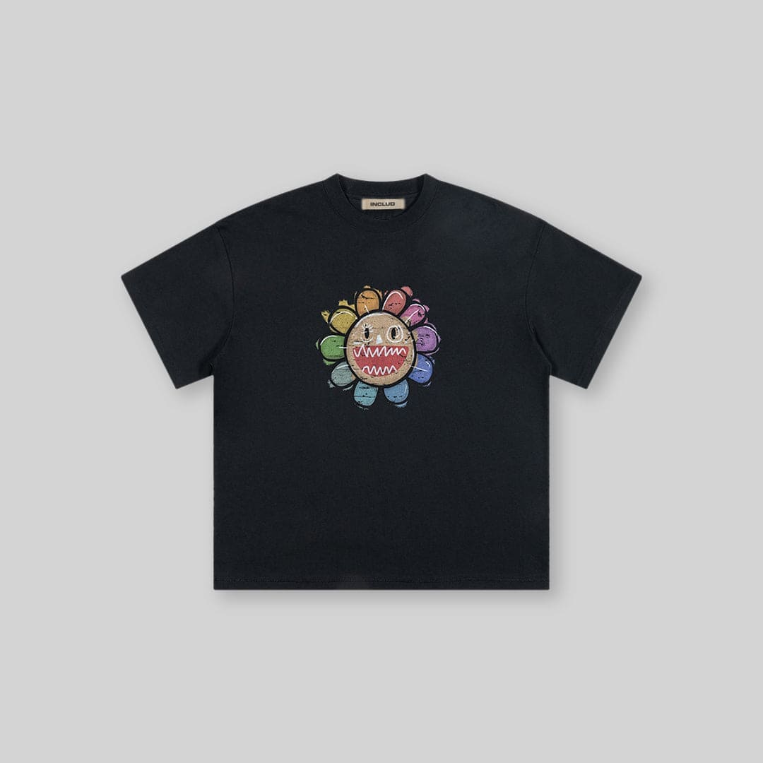 Boys Printed Oversize T-Shirt Tshirts   