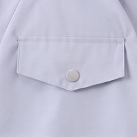 Boys Light Blue Long Sleeve Hooded Jacket Coats & Jackets