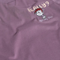 Boys Purple Graphics Short Sleeve T-Shirt With Elasticated Shorts Sets 2 pc. Sets