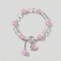 Pack Of 5 Girls Multicolour Unicorn Charm Beads Bracelet Sets Bracelet