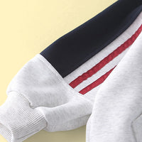 Boys Light Grey Typography Raglan Sleeve Sweatshirt & Joggers Sets 2 pc. Sets