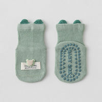 Pack of 6 Multicolour Bear Ear Ankle Length Socks Socks