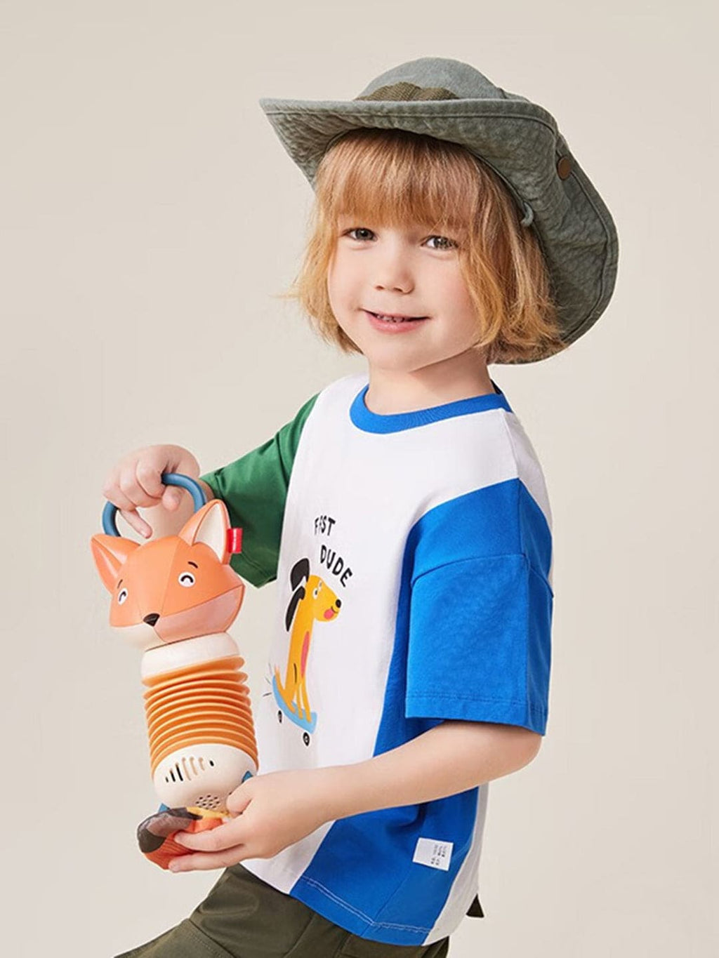 Boys Drop Shoulder Printed Casual T-shirt Tshirts   