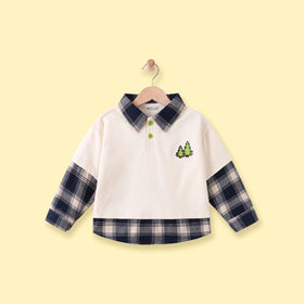 Boys Off White Long Sleeve Embroidered T-Shirt Tshirts Off White 1-2 Y
