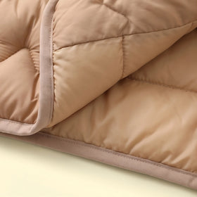Boys Light Brown Quilted Sleeveless Jacket Coats & Jackets