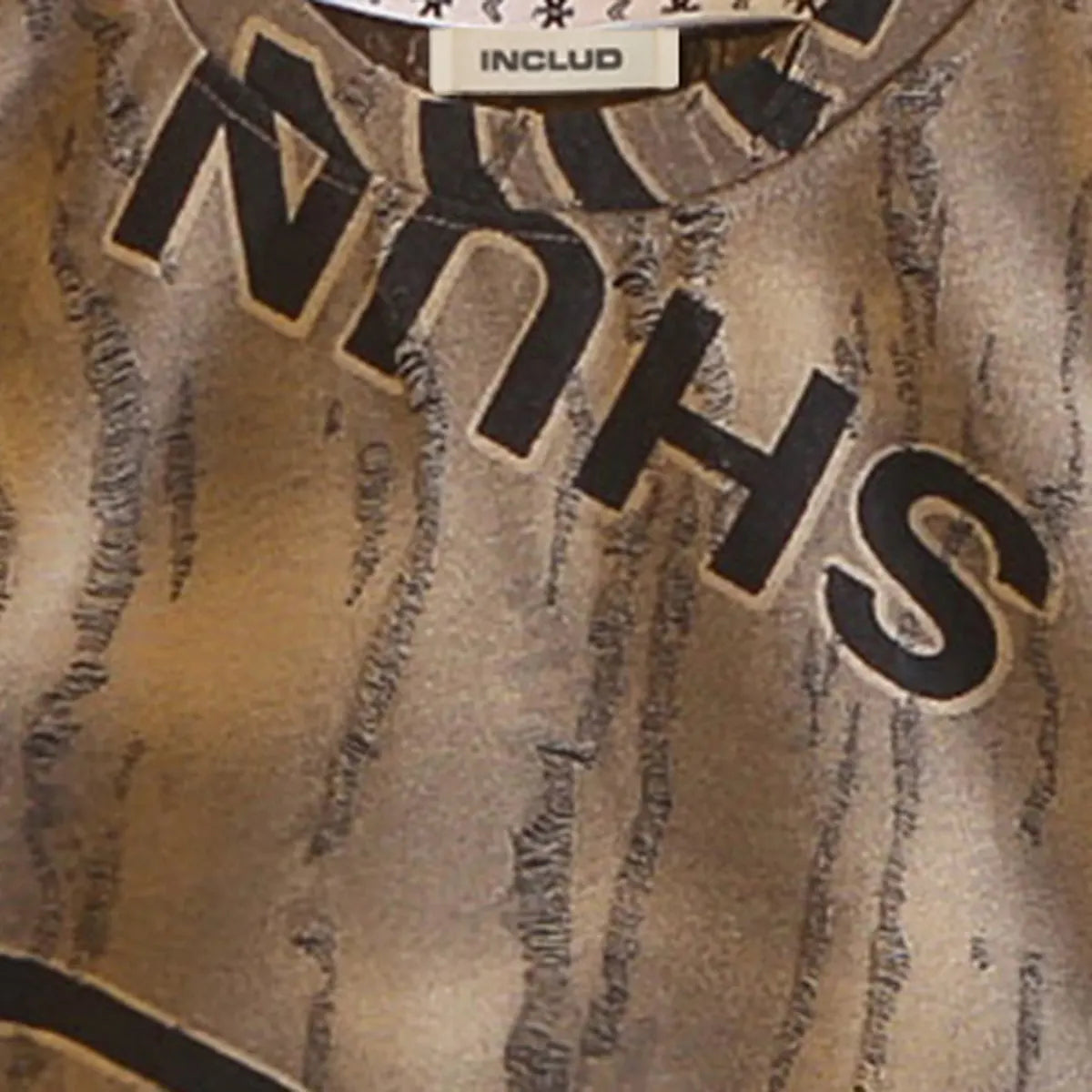 Boys Brown Typographic Printed Sleeveless T-Shirt With Shorts Sets Sets