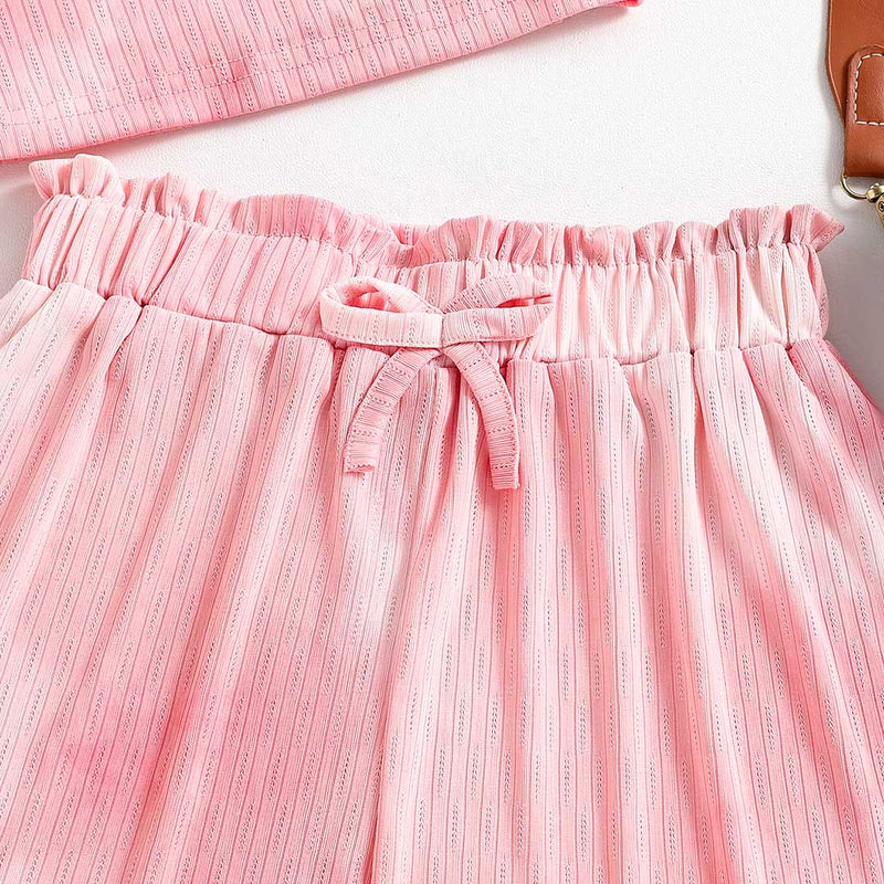 Girls Sleeveless Tie And Dye Top With Shorts Sets 2 pc. Sets   
