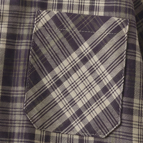 Boys Navy Blue Checked Long Sleeve Shirt Shirts