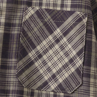 Boys Navy Blue Checked Long Sleeve Shirt Shirts