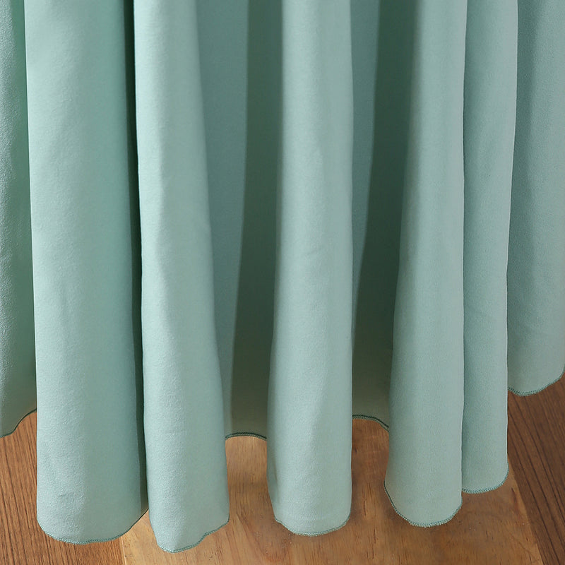 Girls Green Off Shoulder Spaghetti Strap Gown Party Dresses